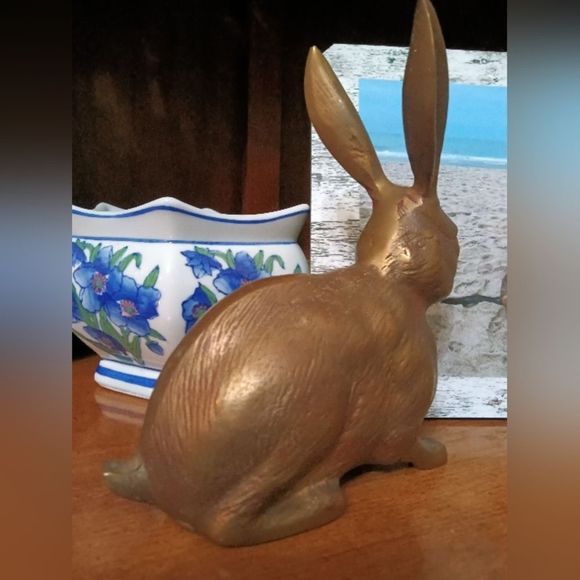 Pure Brass Rabbit Heavy - Picture 3 of 7